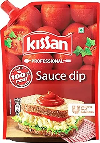 [UNI- SAUSE DIP 930GM] Kissan Tomato Sauce Dip 930 g
