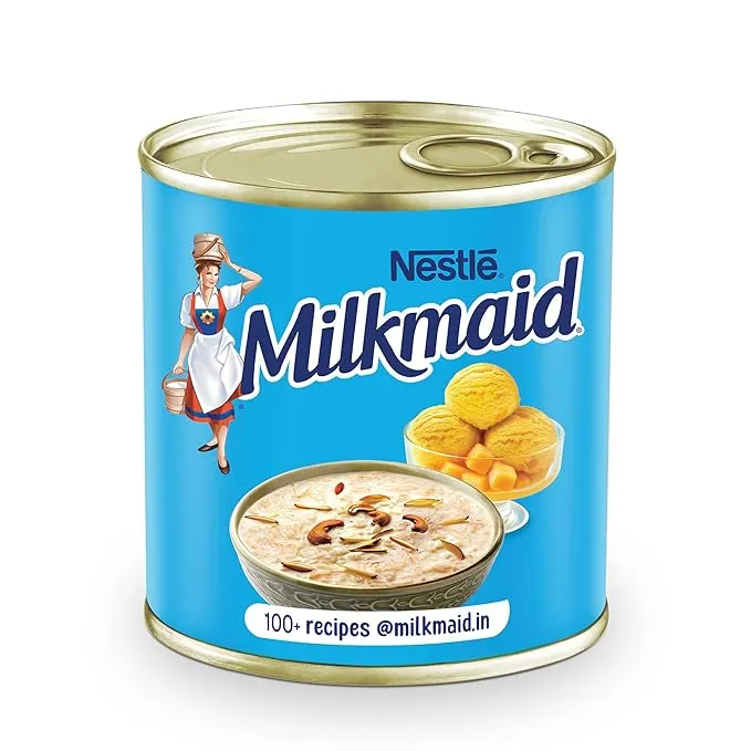 [NESTLE- MILKMAID TIN 380 GM] Nestle Milkmaid Tin, 380 gm
