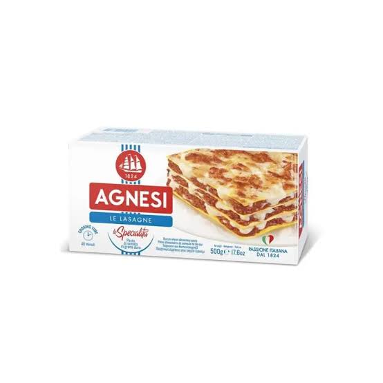 [IG- AGNESI-LASAGNE SHEET-500GM] Agnesi-Lasagne Sheet-500Gm