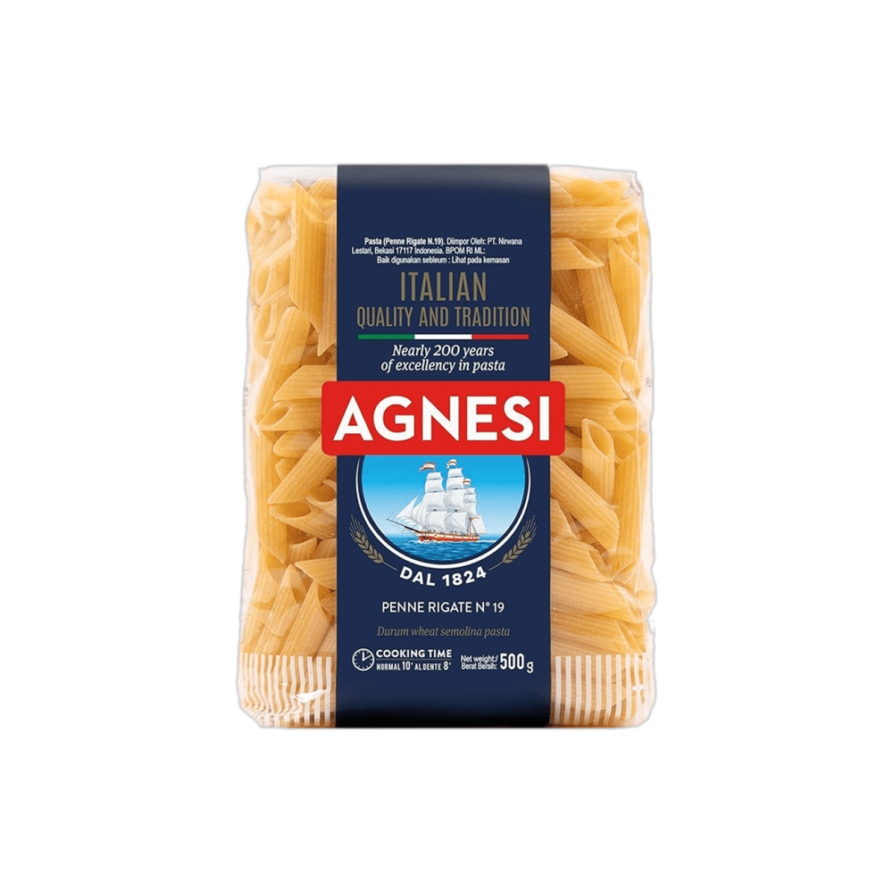 [IG- AGNESI-PANNE PASTA-500GM] Agnesi-Panne Pasta-500Gm