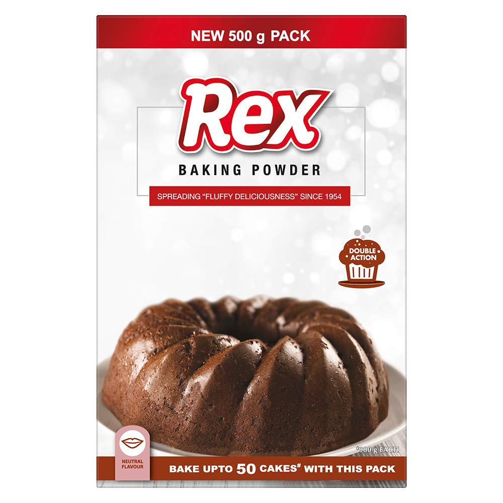 [UNI- BAKING POWDER 500GM] Rex Baking Powder - 500 gm